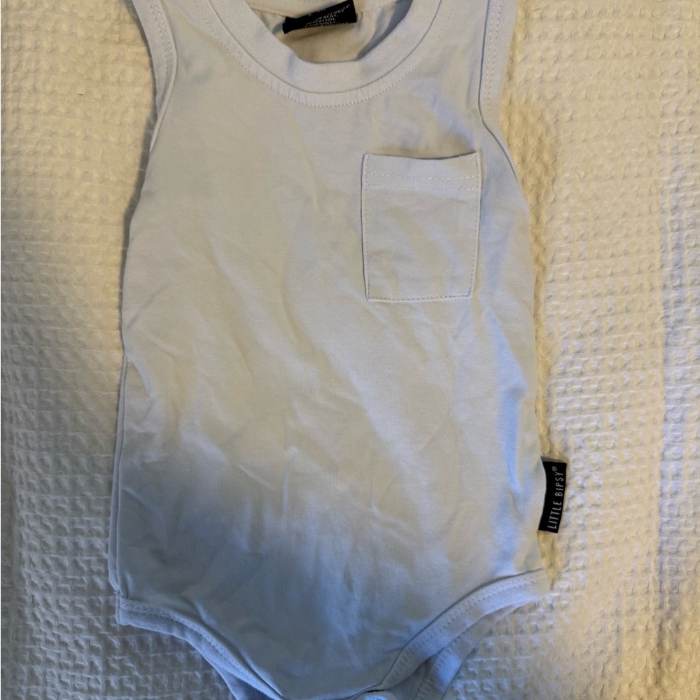 Little Bipsy Light Blue Kids Bodysuit